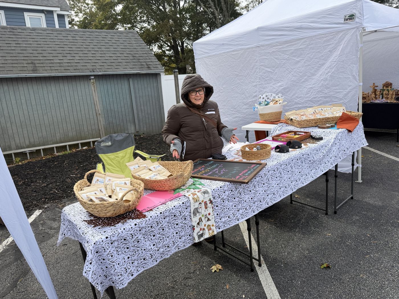 PawPantry603 booth at a local market